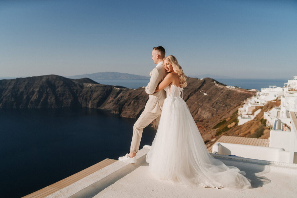 Svatba v Řecku na Santorini