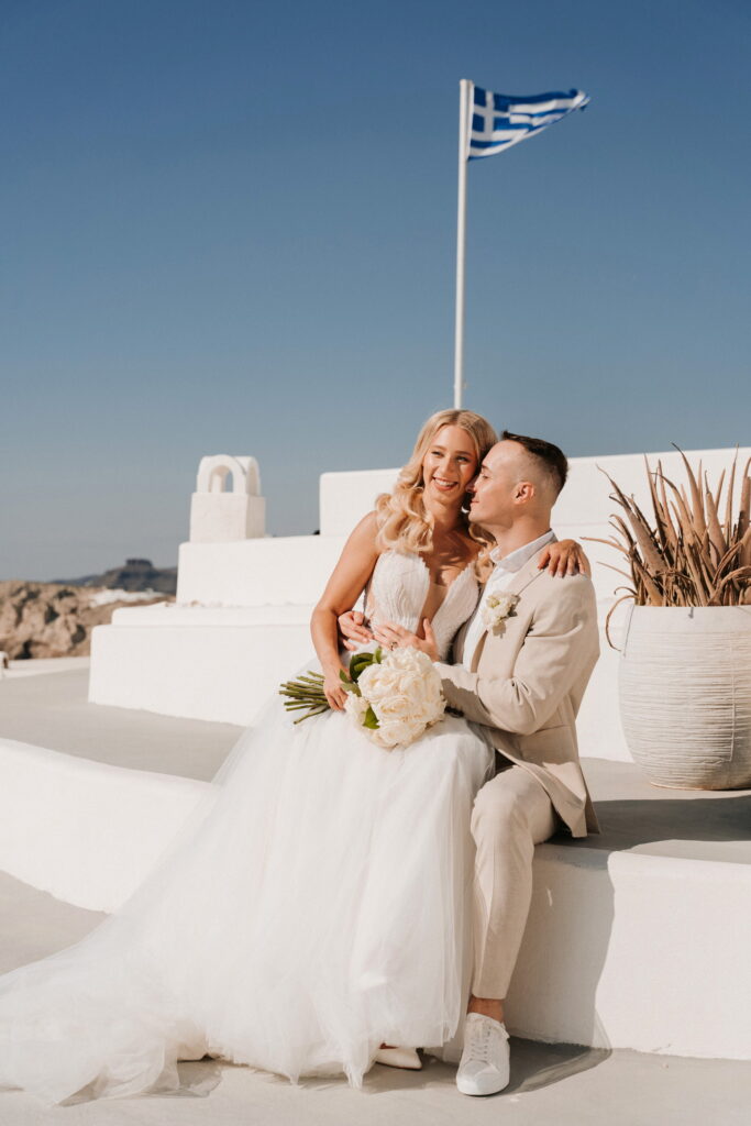 Svatba v Řecku na Santorini