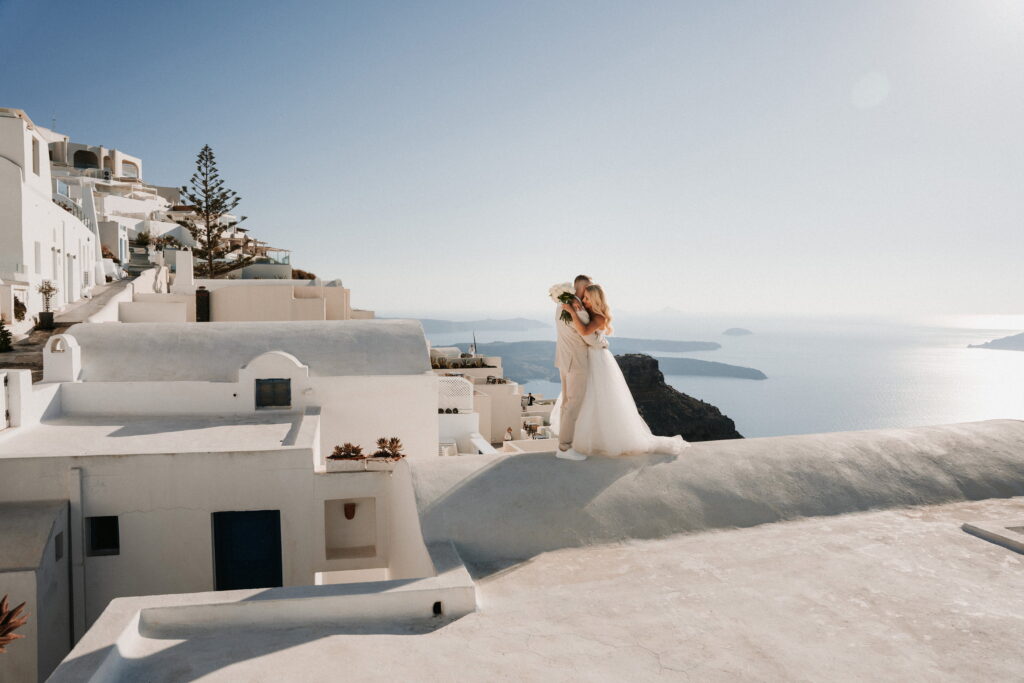 Svatba v Řecku na Santorini