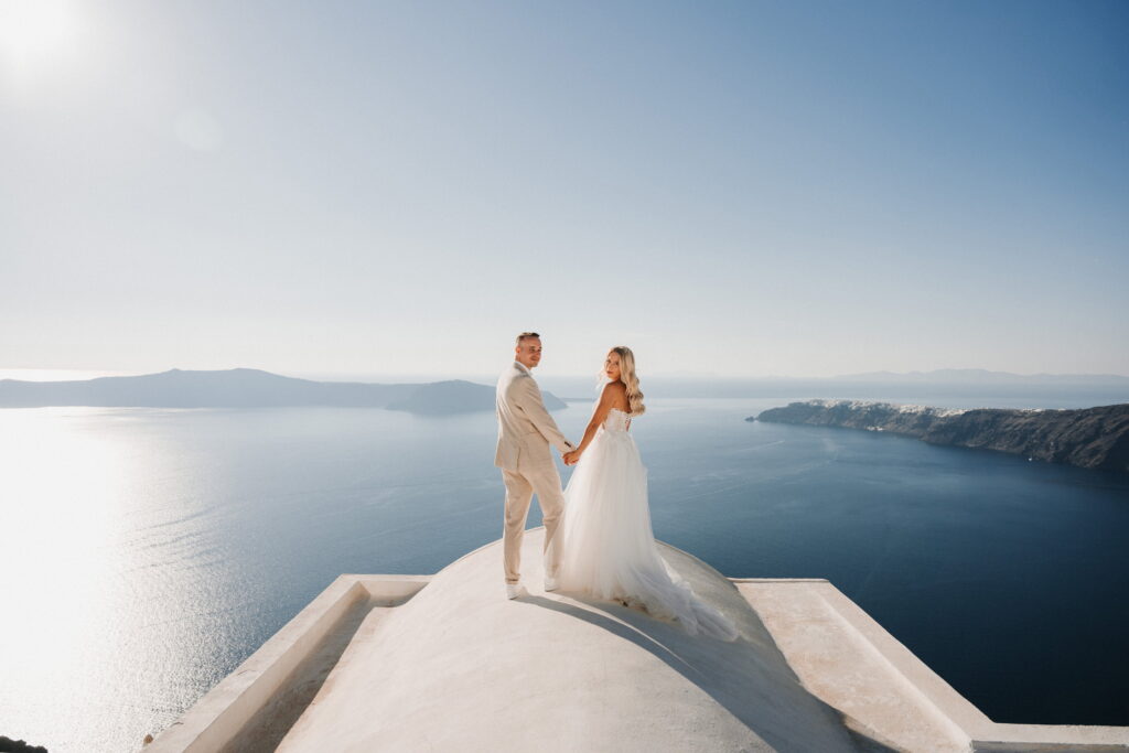 Svatba v Řecku na Santorini