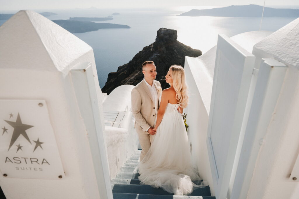 Svatba v Řecku na Santorini