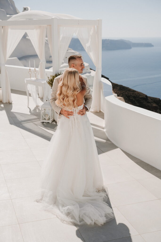 Svatba v Řecku na Santorini