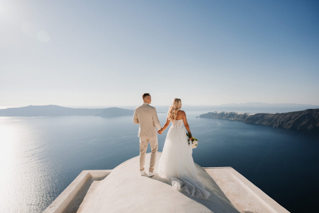 Svatba v Řecku na Santorini