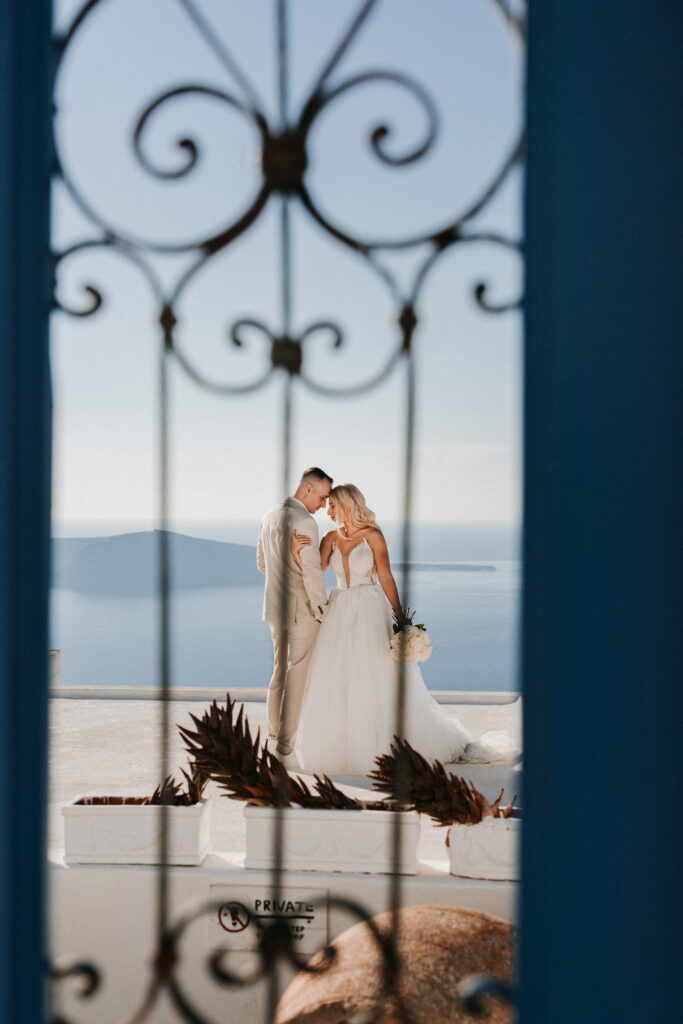 Svatba v Řecku na Santorini