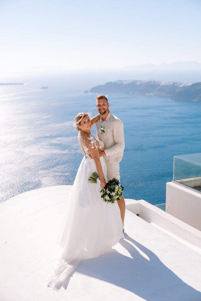 svatba v Řecku na Santorini