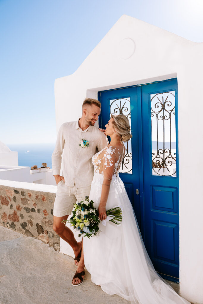 svatba v Řecku na Santorini