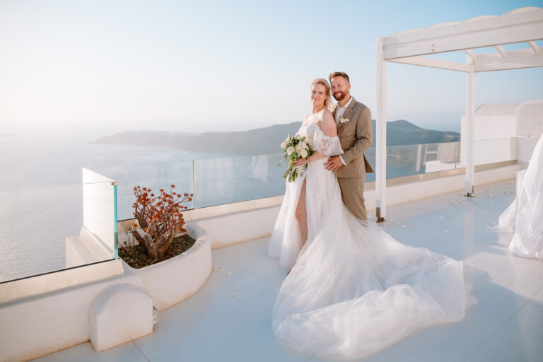 svatba v Řecku na Santorini
