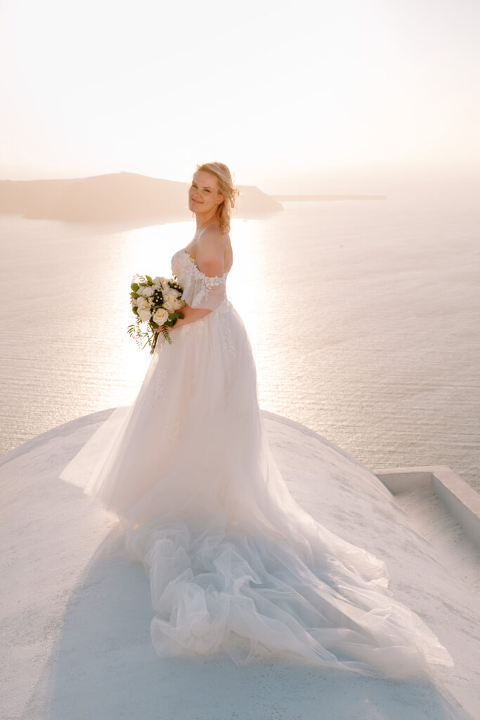 svatba v Řecku na Santorini