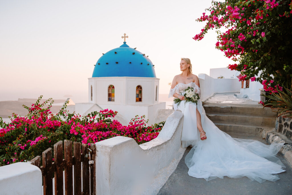 svatba v Řecku na Santorini