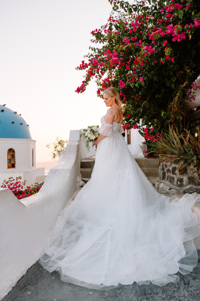 svatba v Řecku na Santorini