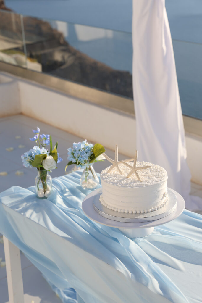 svatba v Řecku na Santorini