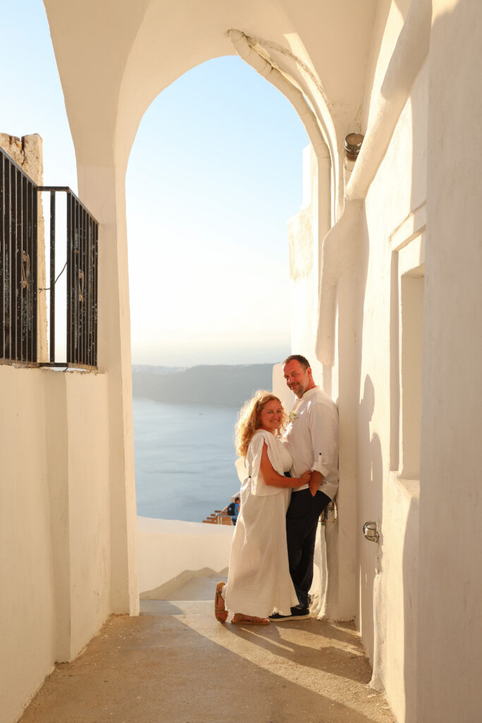 svatba v Řecku na Santorini