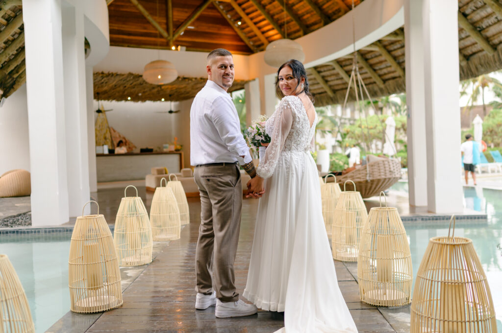 svatba na Mauriciu v hotelu Preskil