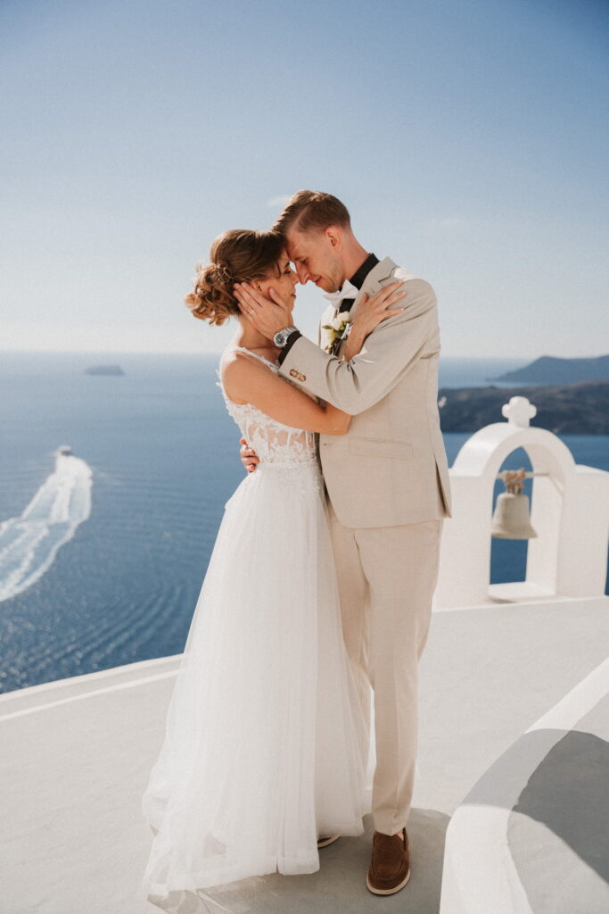 svatba v Řecku na Santorini