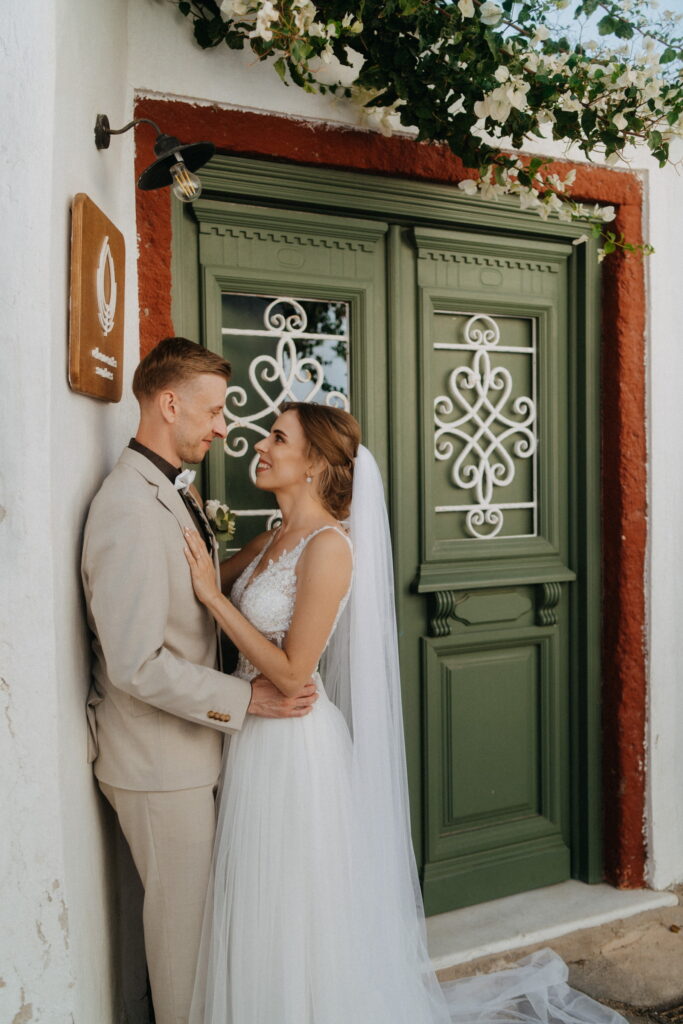 svatba v Řecku na Santorini