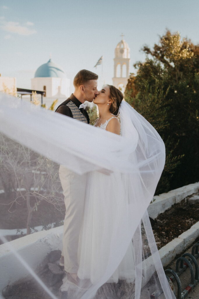 svatba v Řecku na Santorini