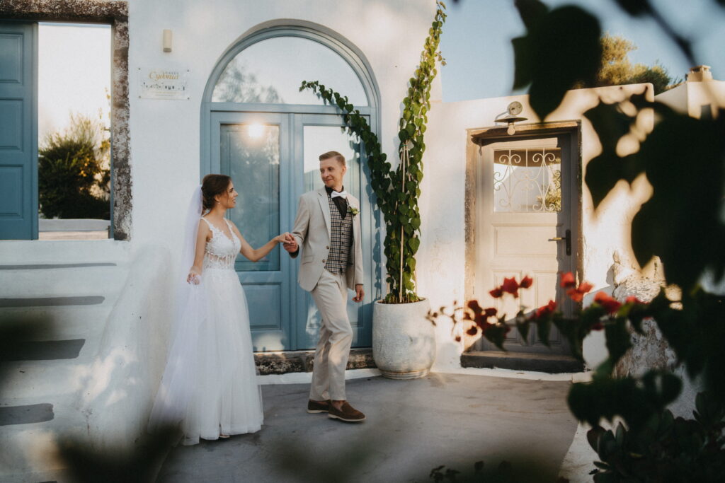 svatba v Řecku na Santorini