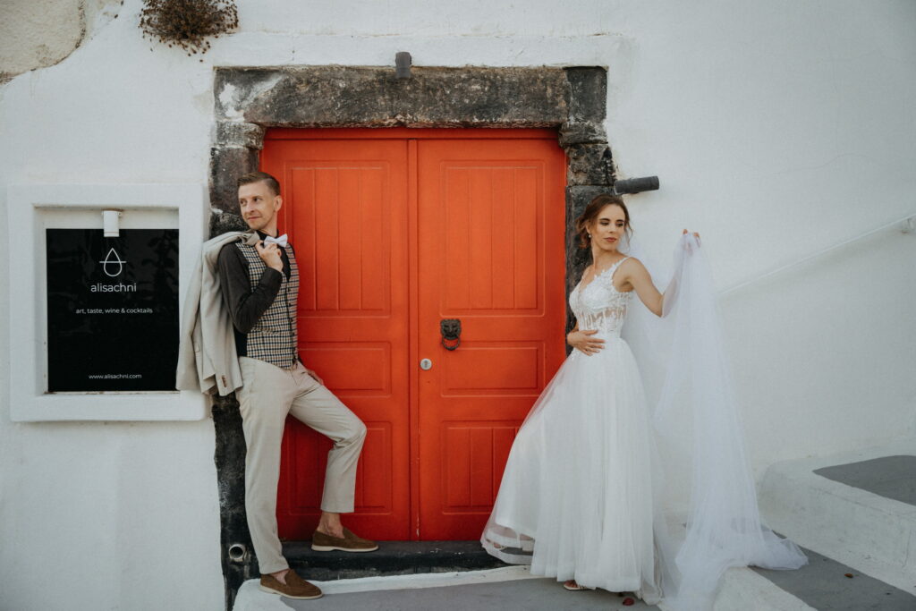 svatba v Řecku na Santorini