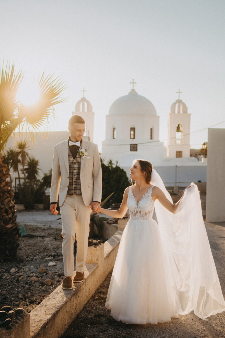 svatba v Řecku na Santorini