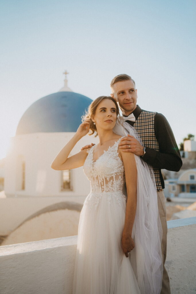 svatba v Řecku na Santorini