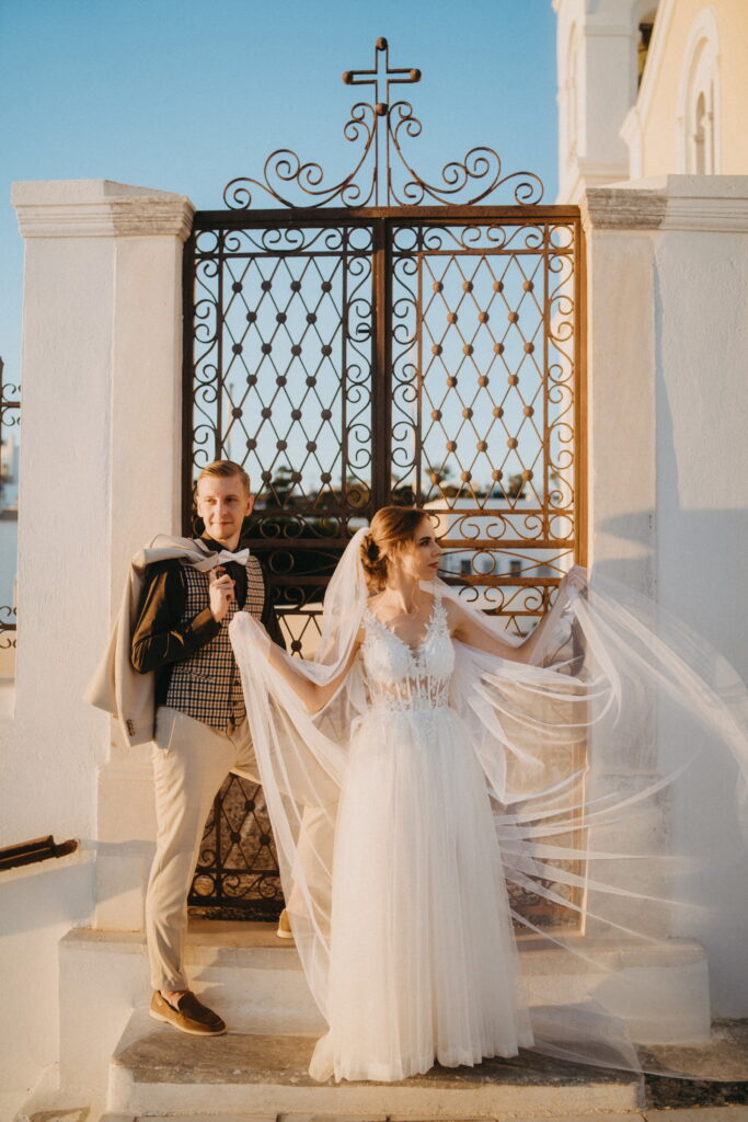 svatba v Řecku na Santorini