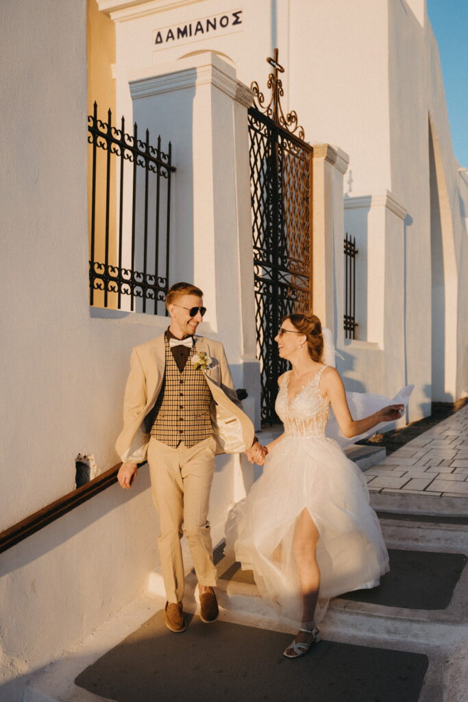 svatba v Řecku na Santorini
