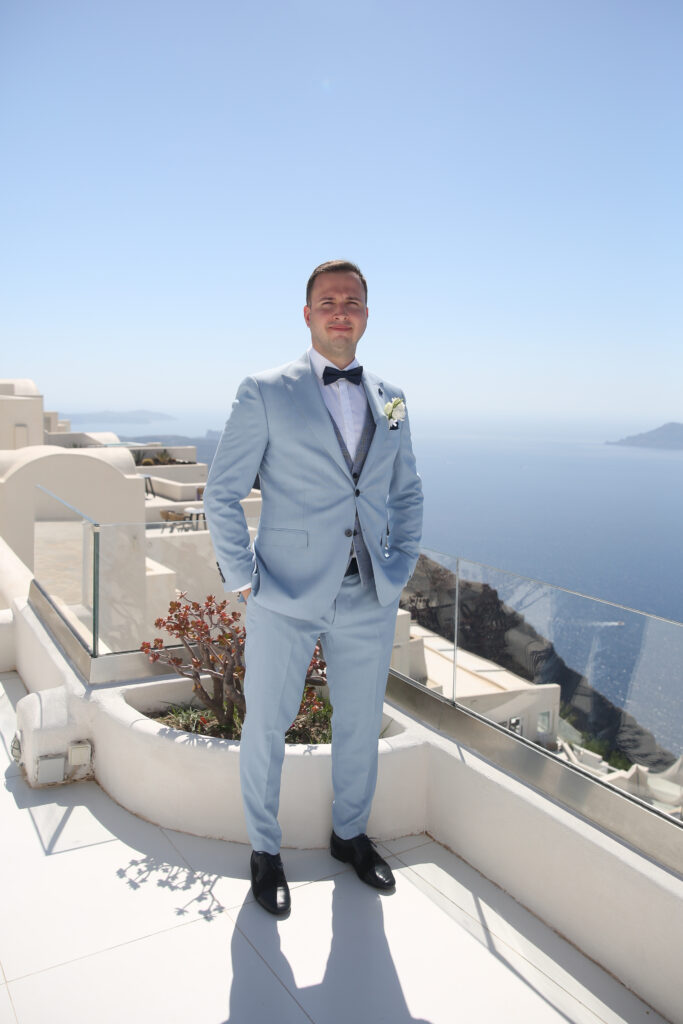 svatba v Řecku na Santorini