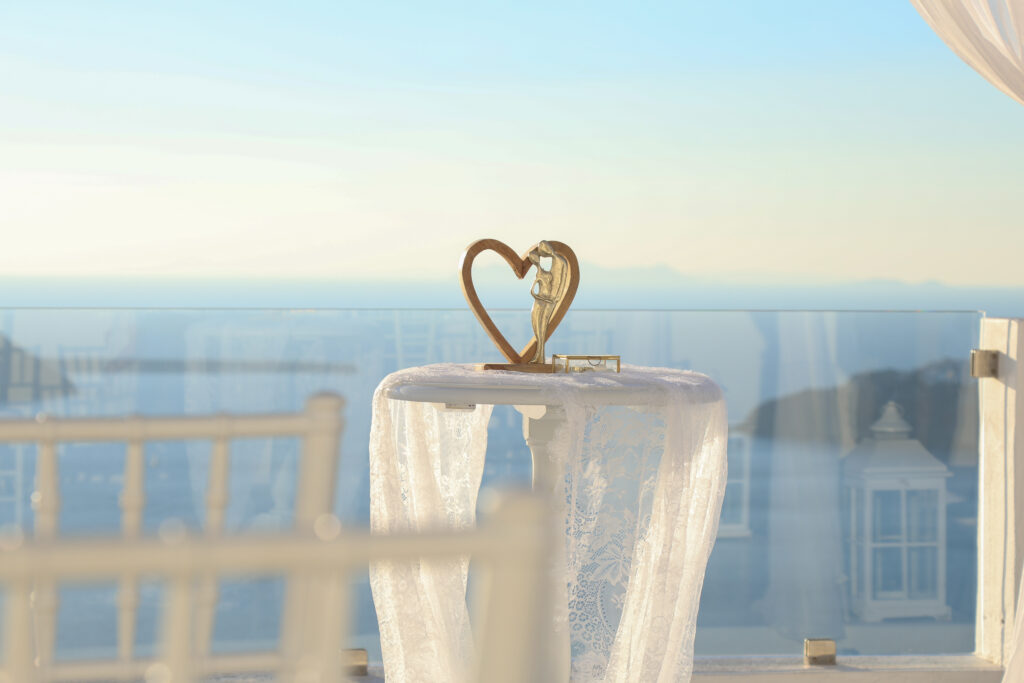 svatba v Řecku na Santorini