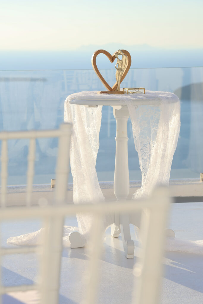 svatba v Řecku na Santorini