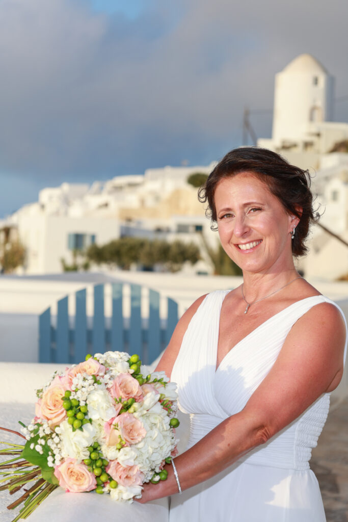 svatba v Řecku na Santorini