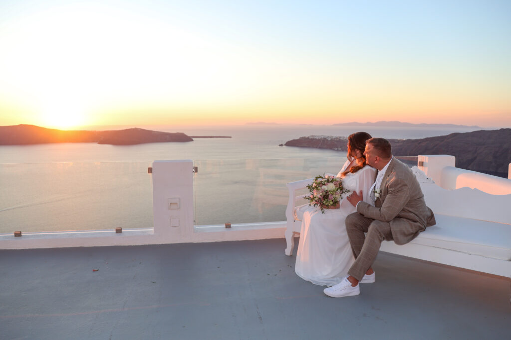 svatba v Řecku na Santorini