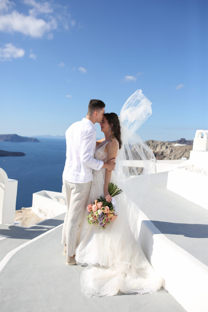 svatba v Řecku na Santorini