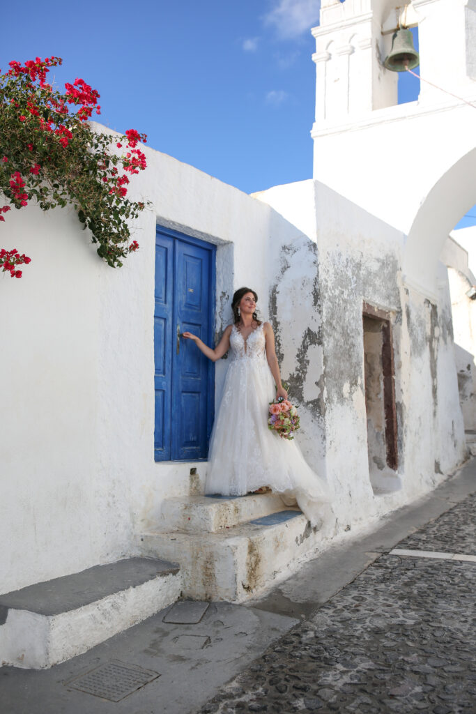 svatba v Řecku na Santorini