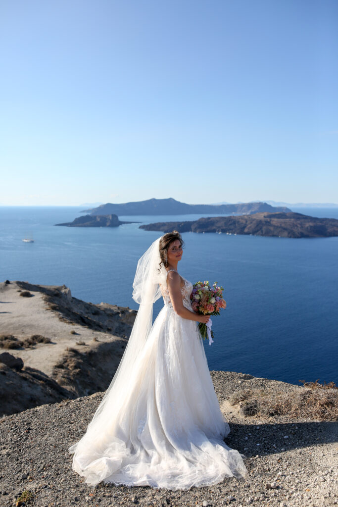 svatba v Řecku na Santorini