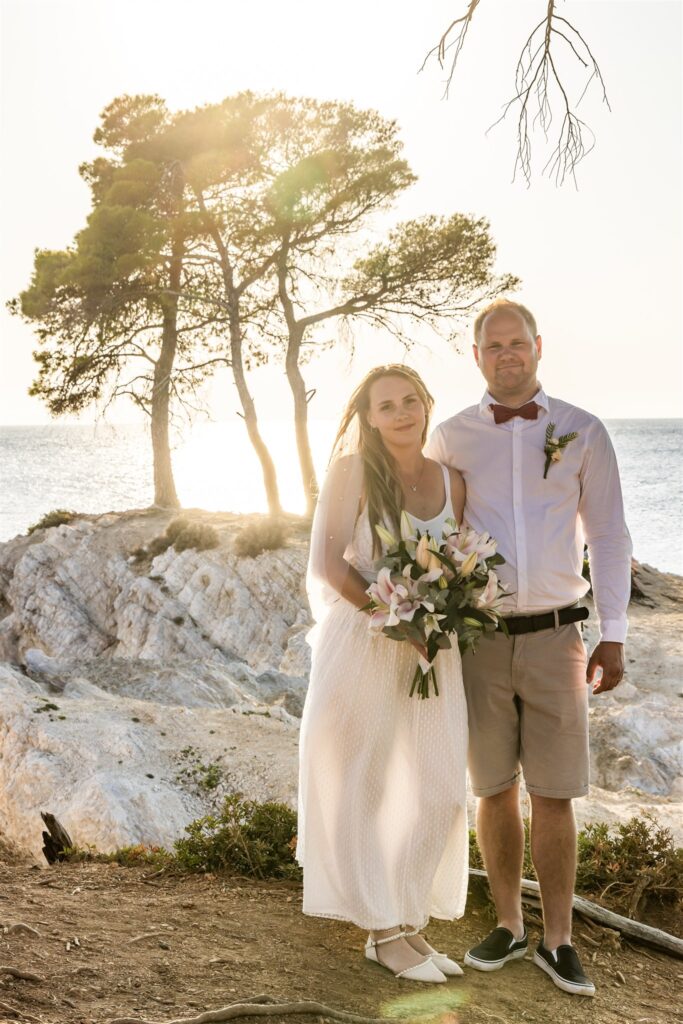 svatba v Řecku na Skopelosu