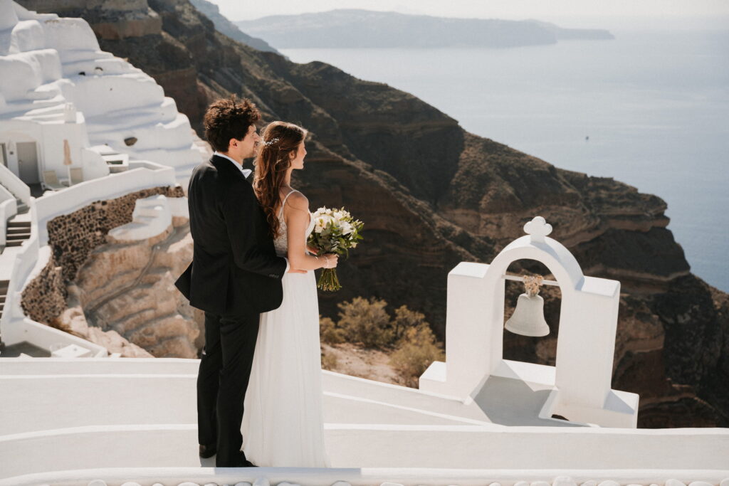 svatba v Řecku na Santorini