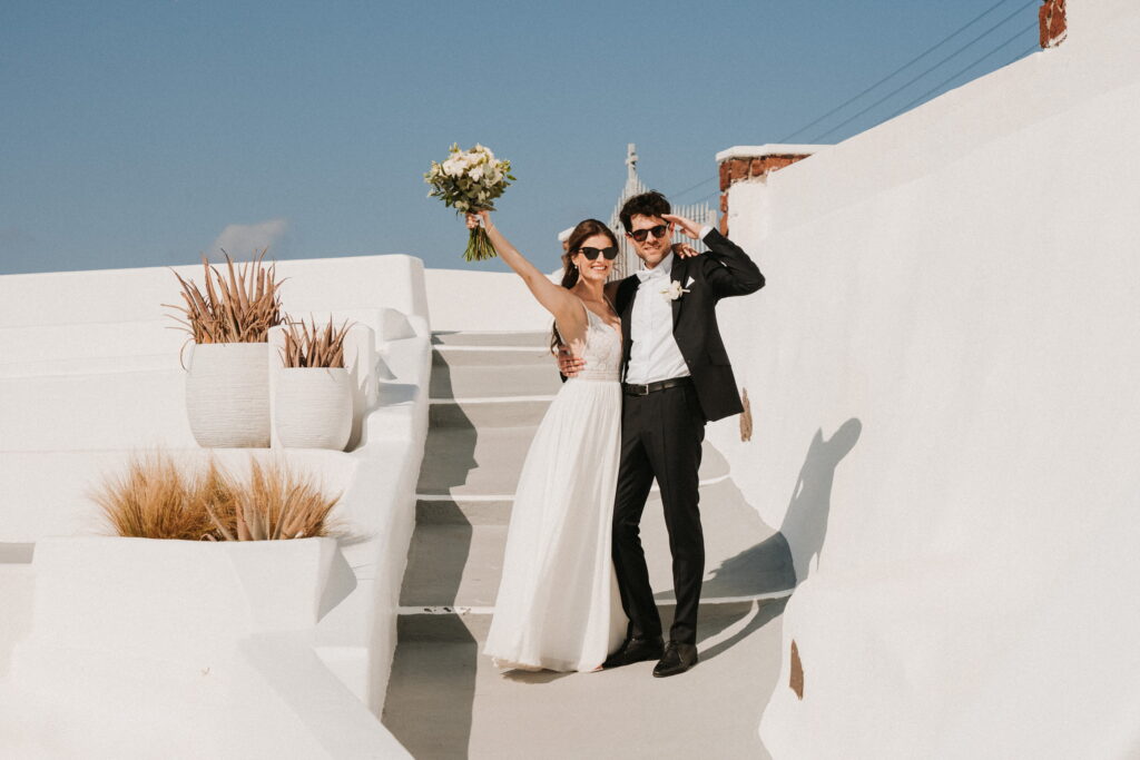 svatba v Řecku na Santorini