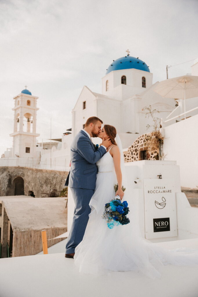 svatba v Řecku na Santorini