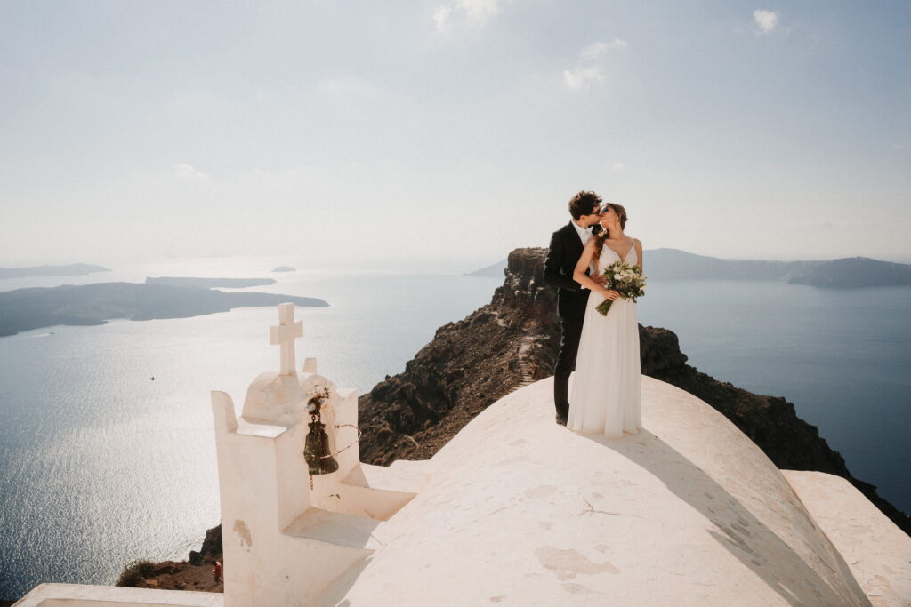 svatba v Řecku na Santorini