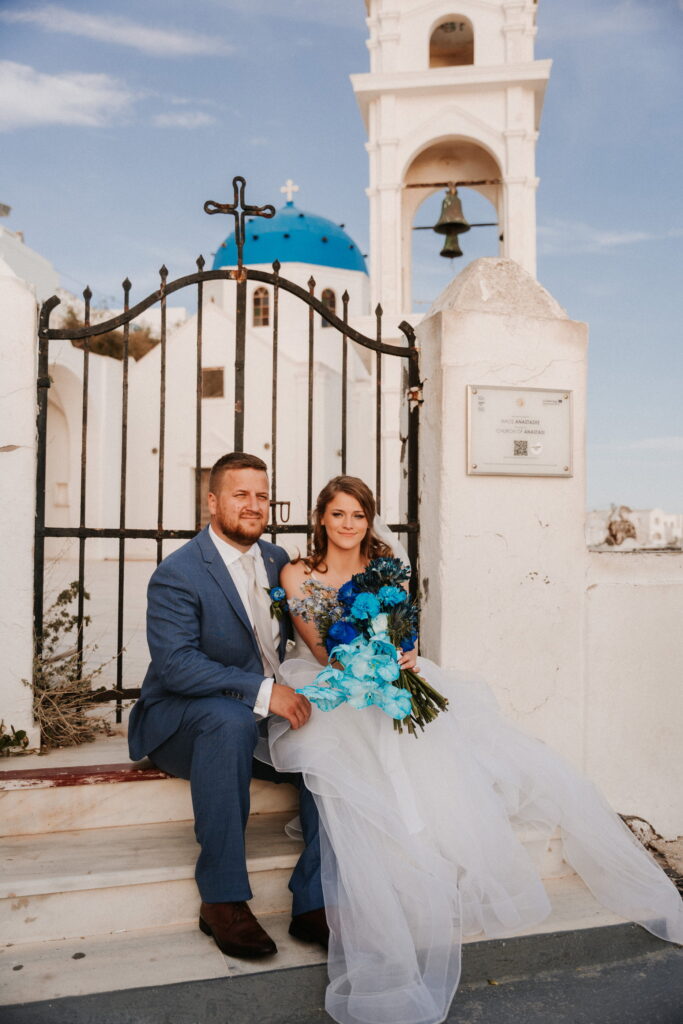 svatba v Řecku na Santorini