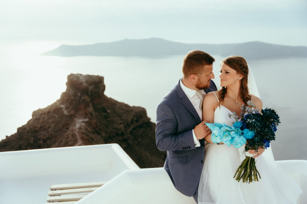 svatba v Řecku na Santorini