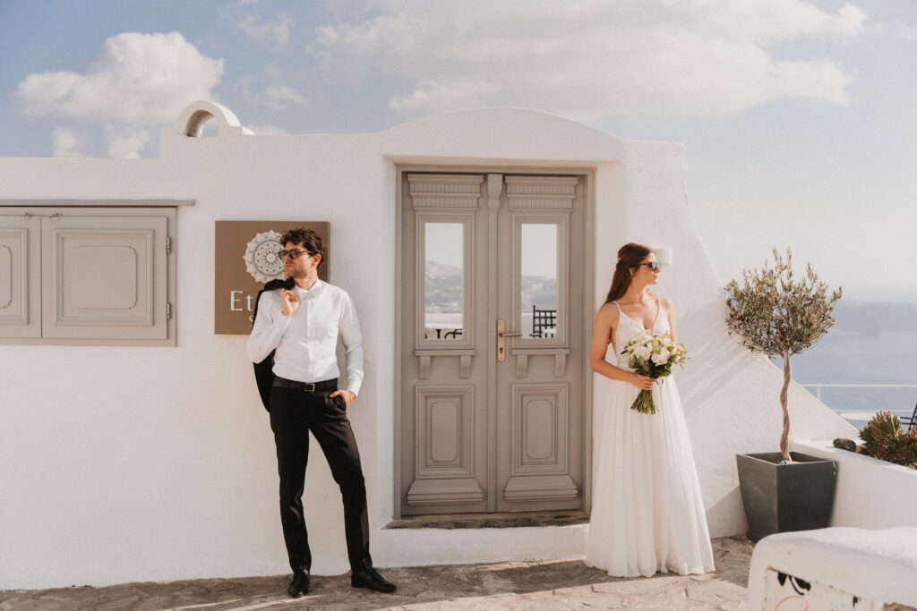 svatba v Řecku na Santorini