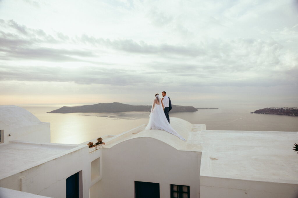 svatba v Řecku na Santorini