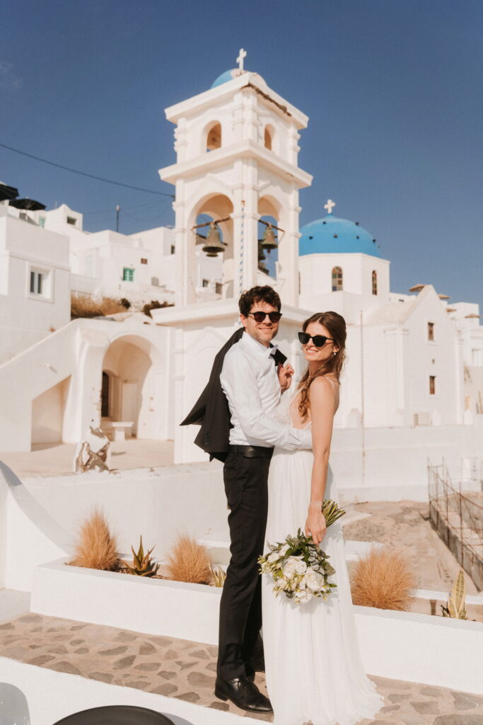 svatba v Řecku na Santorini