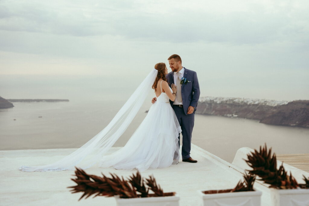 svatba v Řecku na Santorini