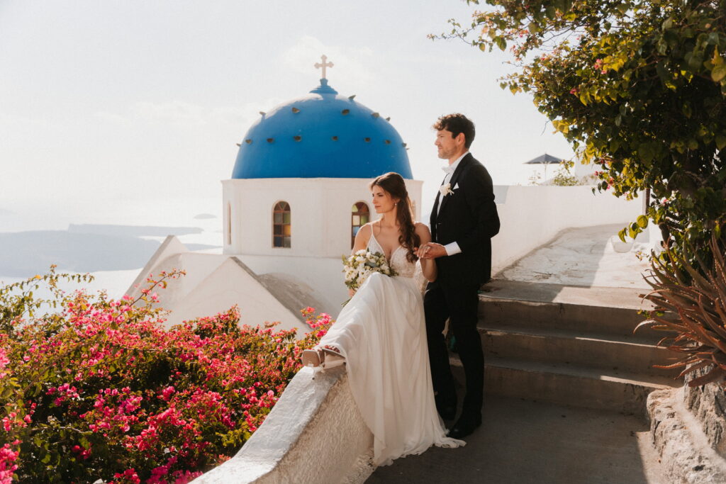 svatba v Řecku na Santorini