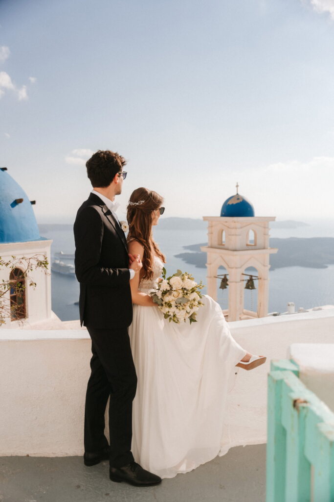svatba v Řecku na Santorini