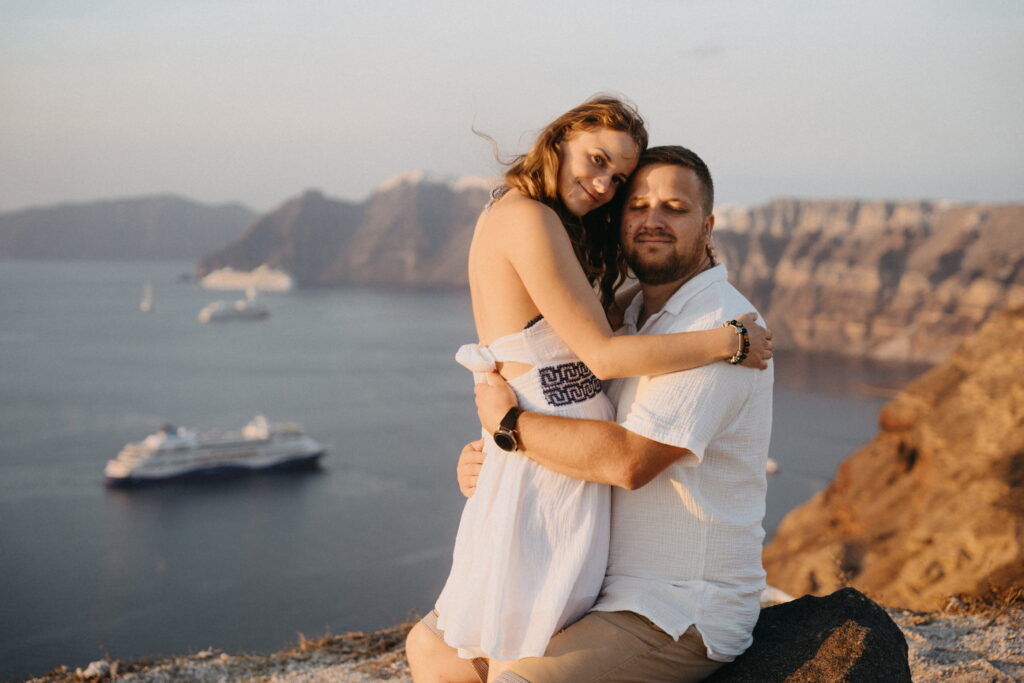 svatba v Řecku na Santorini