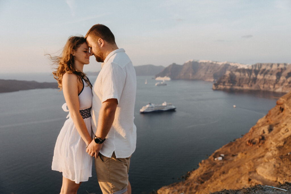 svatba v Řecku na Santorini