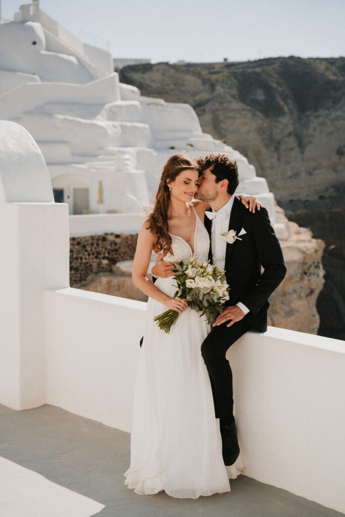 svatba v Řecku na Santorini